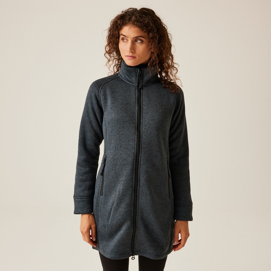 Women's Emilide Longer Length Fleece | Seal Grey