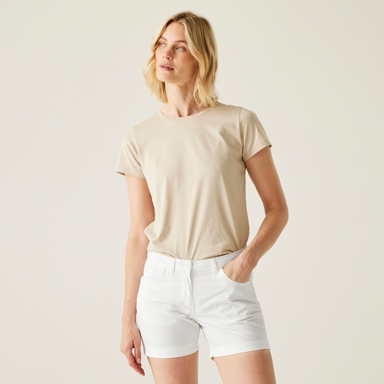 Women's Pemma Casual Chino Shorts | White