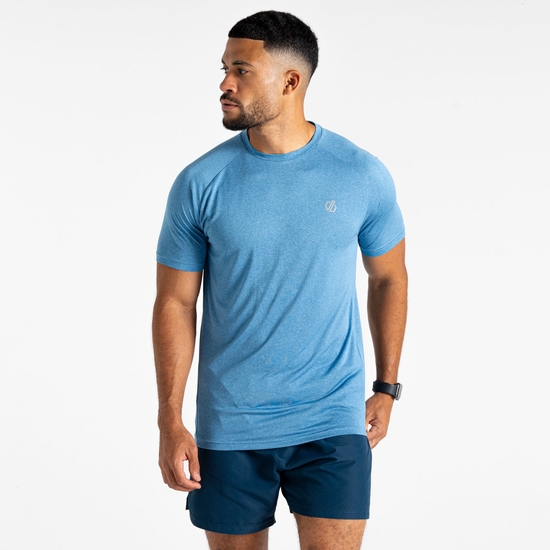 Men's Accelerate Fitness T-Shirt | Heritage Blue
