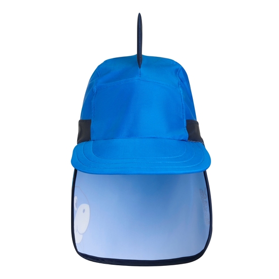 Kids' 3D Protect Cap | Hawaiian Blue Navy Bubbles