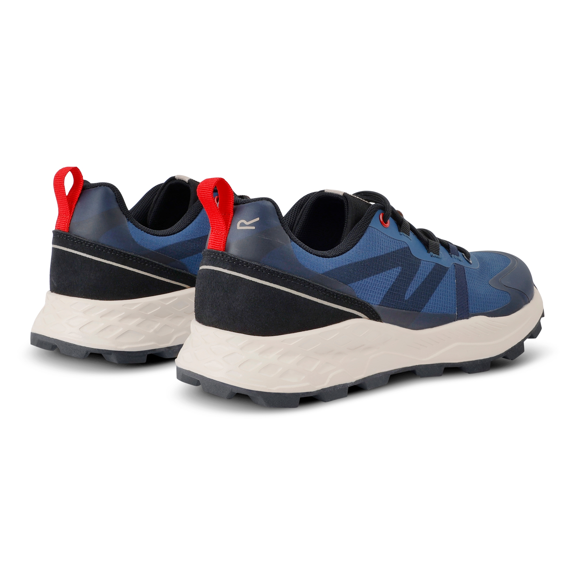 Men's Leighton Trainers | Dark Denim Poppy Red