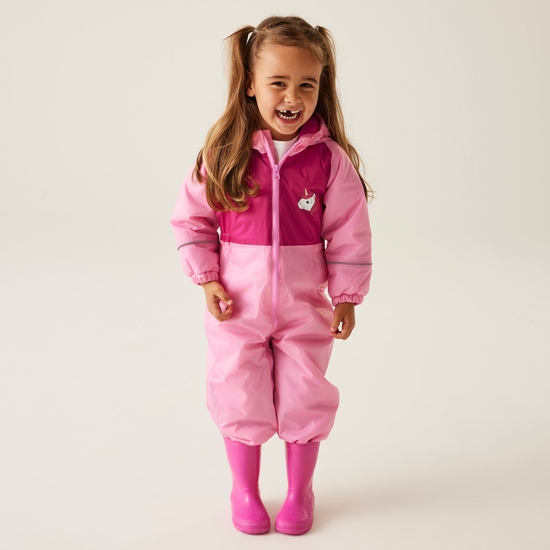 Kids' Mudplay III Waterproof Puddle Suit | Luna the Unicorn Sweet Pink