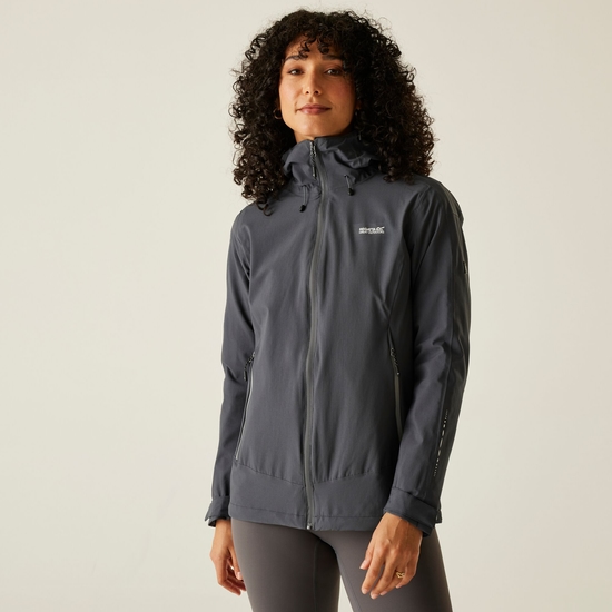 Women's Okara Waterproof Jacket | Seal Grey Cloudy Grey