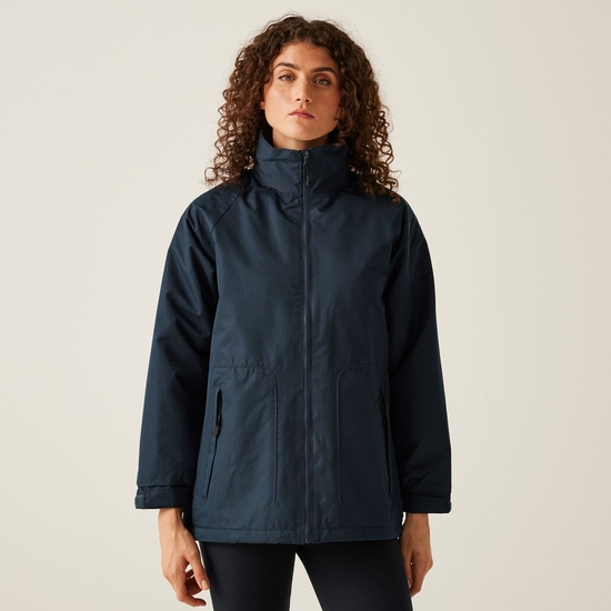 Women's Hudson Fleece Lined Waterproof Insulated Jacket | Navy