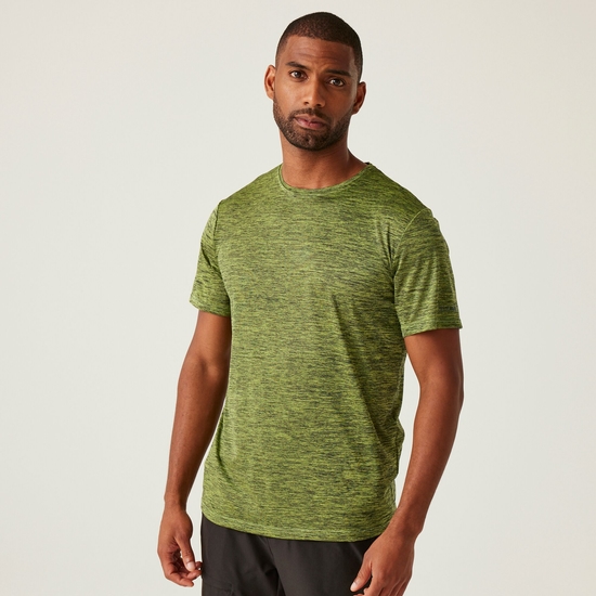 Men's Fingal Edition Marl T-Shirt | Grenoble Green