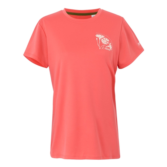 Women's Fingal IX T-Shirt | Peach Bloom