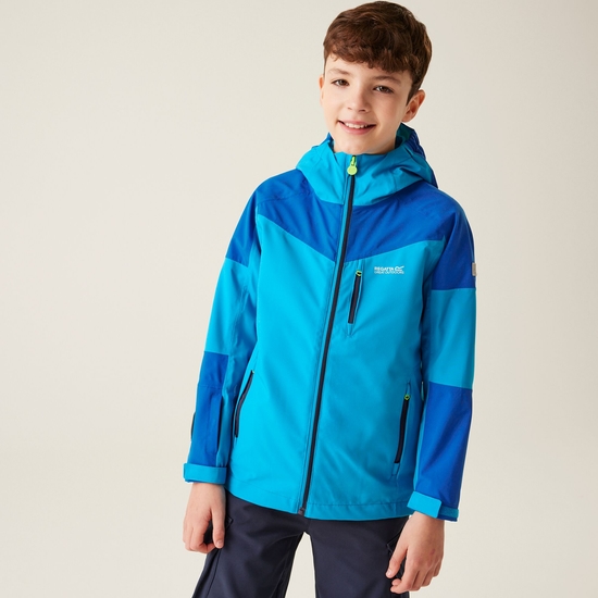 Boys Trekktain 3-in-1 Jacket | Hydro Blue Olympian Blue