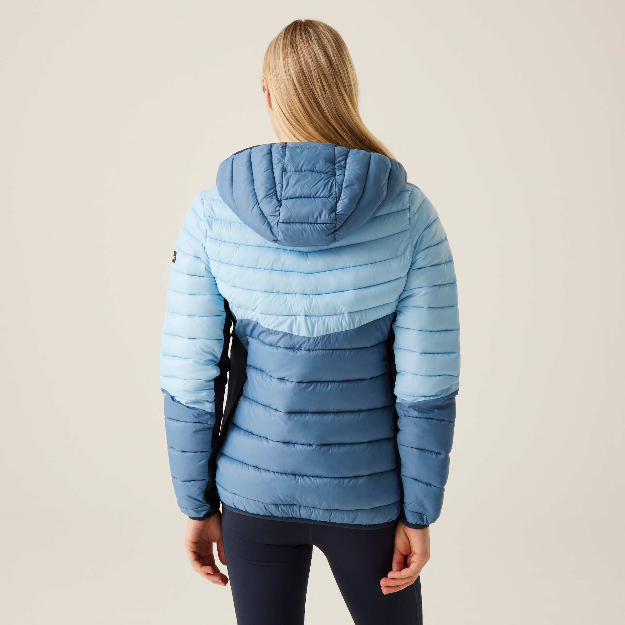 Women's Leedre Hooded Hybrid Jacket | Navy Coronet Blue