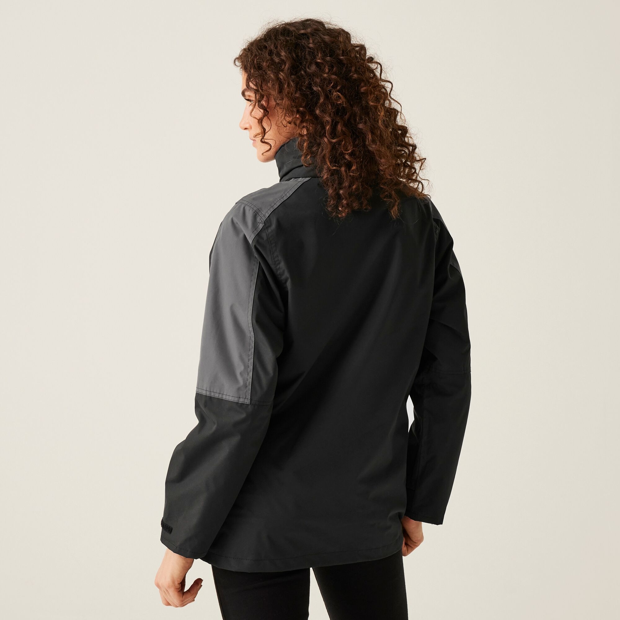Women's Defender III Waterproof 3 In 1 Jacket | Black Seal Grey