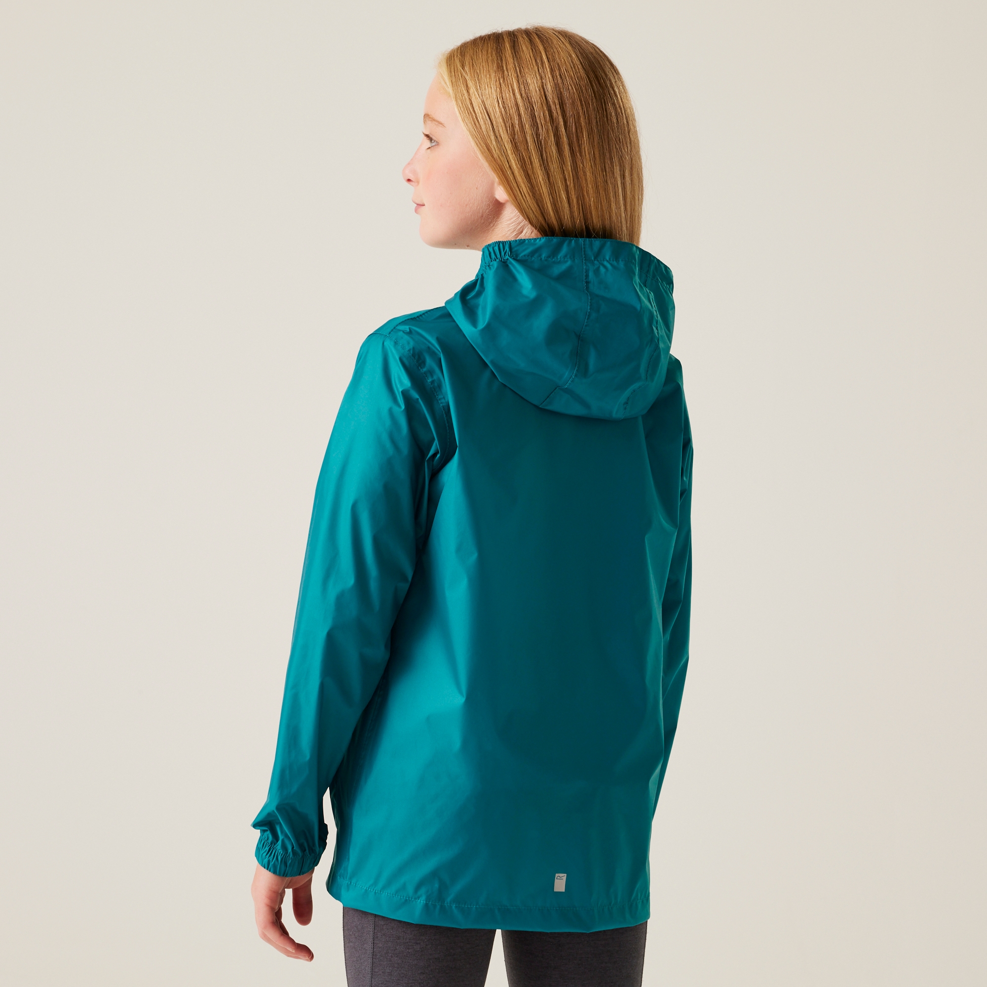 Kids' Pack It Waterproof Packaway Jacket | Exotic Plume Icy Morn