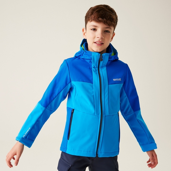 Kids' Haydenbury II Softshell Jacket | Hydro Blue Olympian Blue