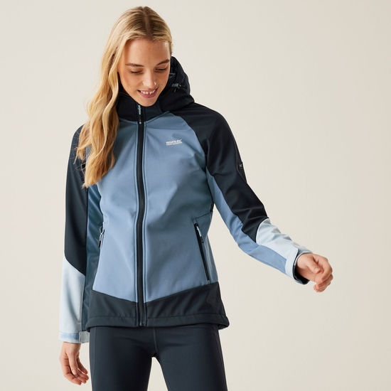 Women's Desoto X Softshell Jacket | Navy Coronet Blue