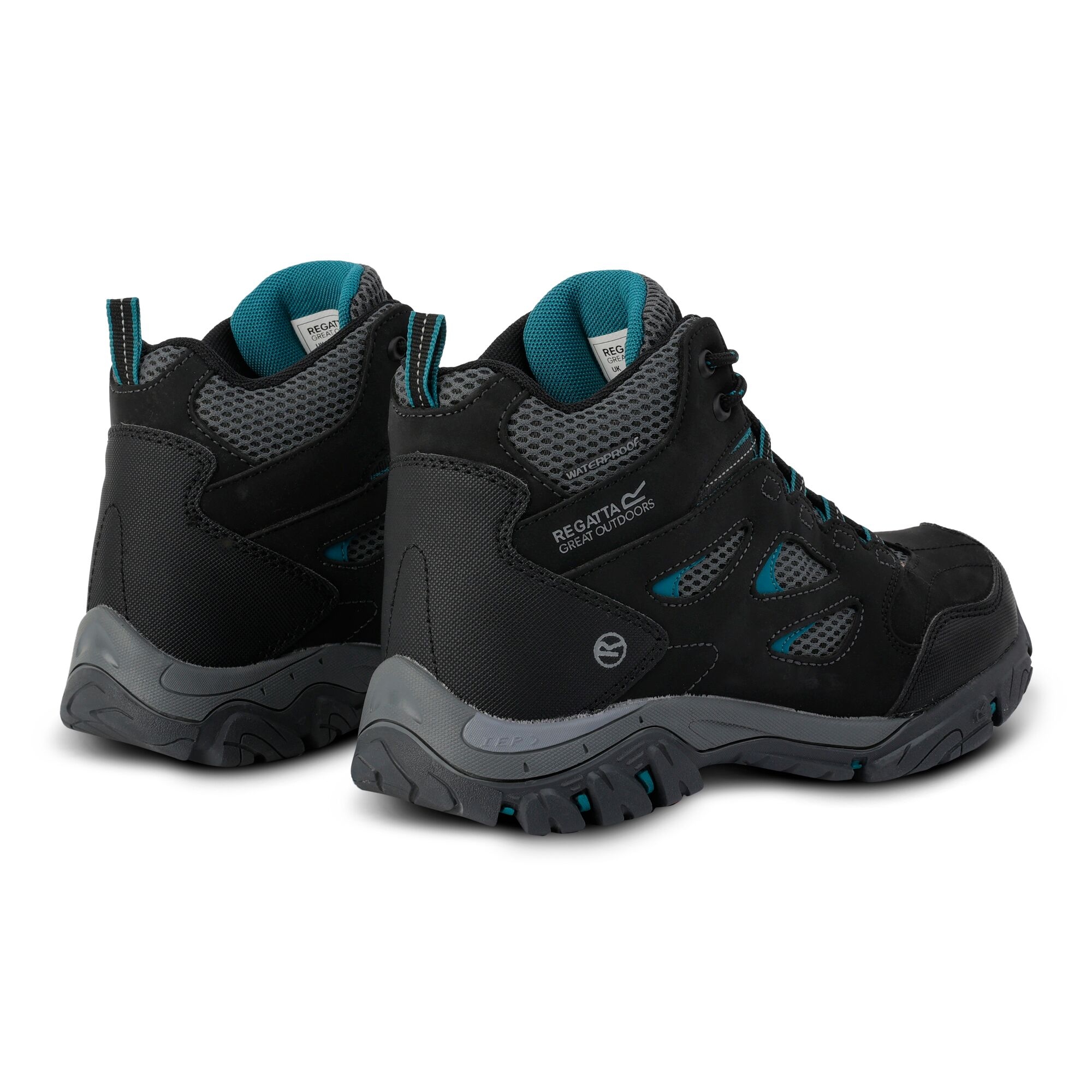 Women's Holcombe Waterproof Mid Walking Boots | Black Deep Lake