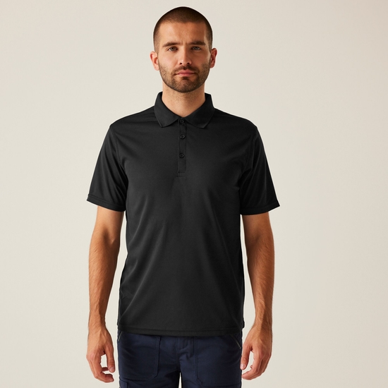 Men's Pro Wicking Polo | Black