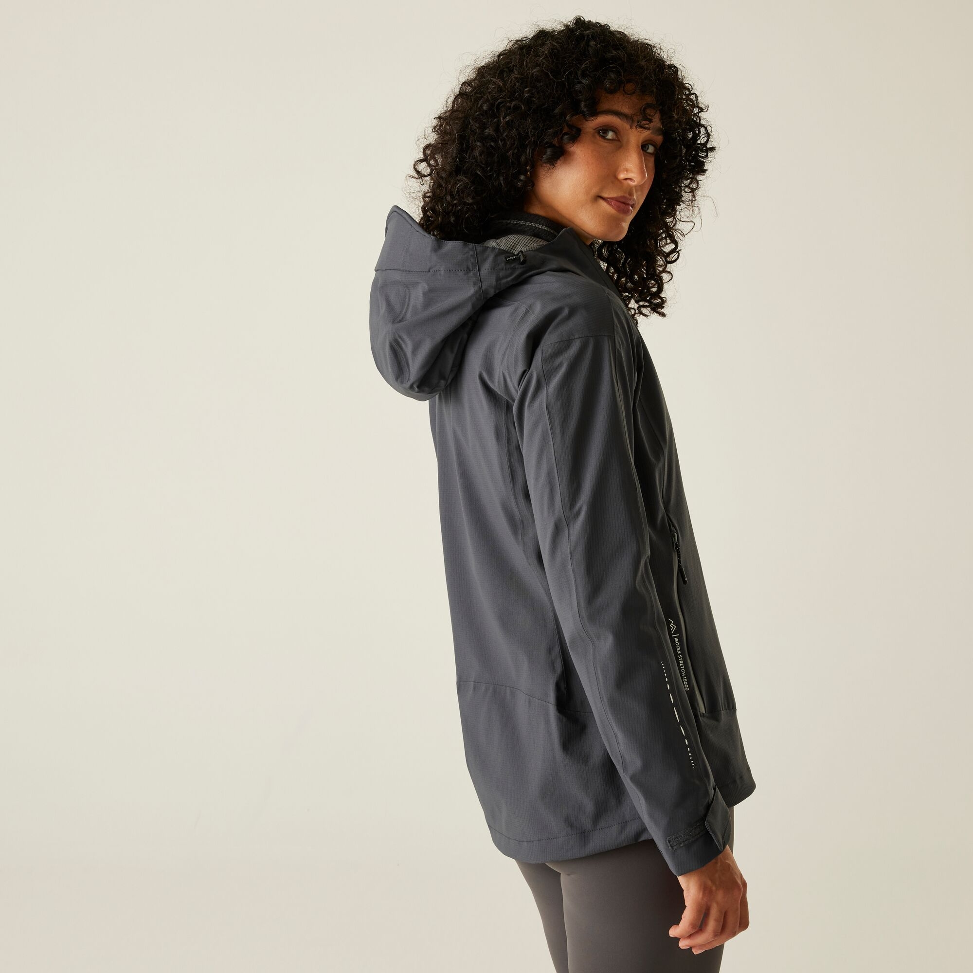 Women's Okara Waterproof Jacket | Seal Grey Cloudy Grey
