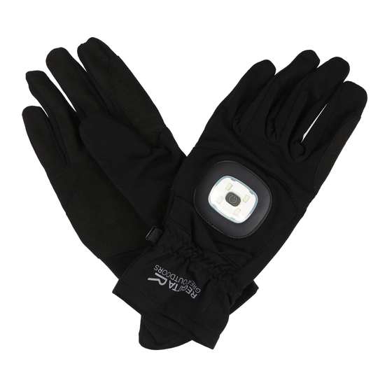 Unisex Brite Light Gloves | Black