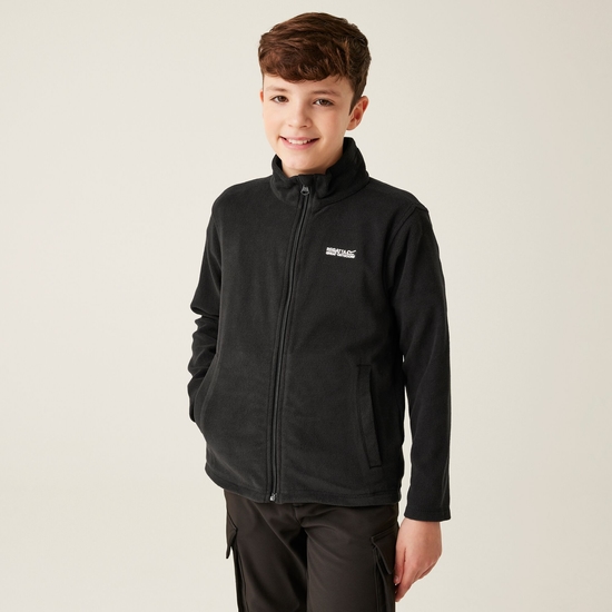 Kids' King II Full Zip Fleece | Black Black