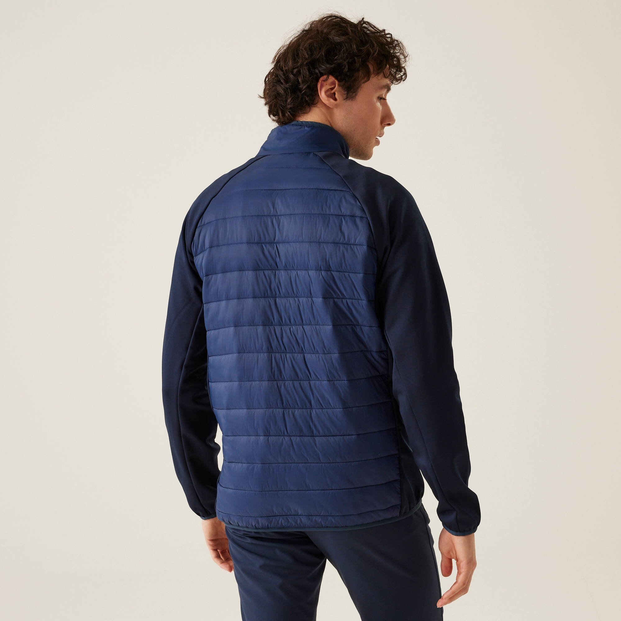 Men's Clumber IV Hybrid Jacket | Navy Green Flash