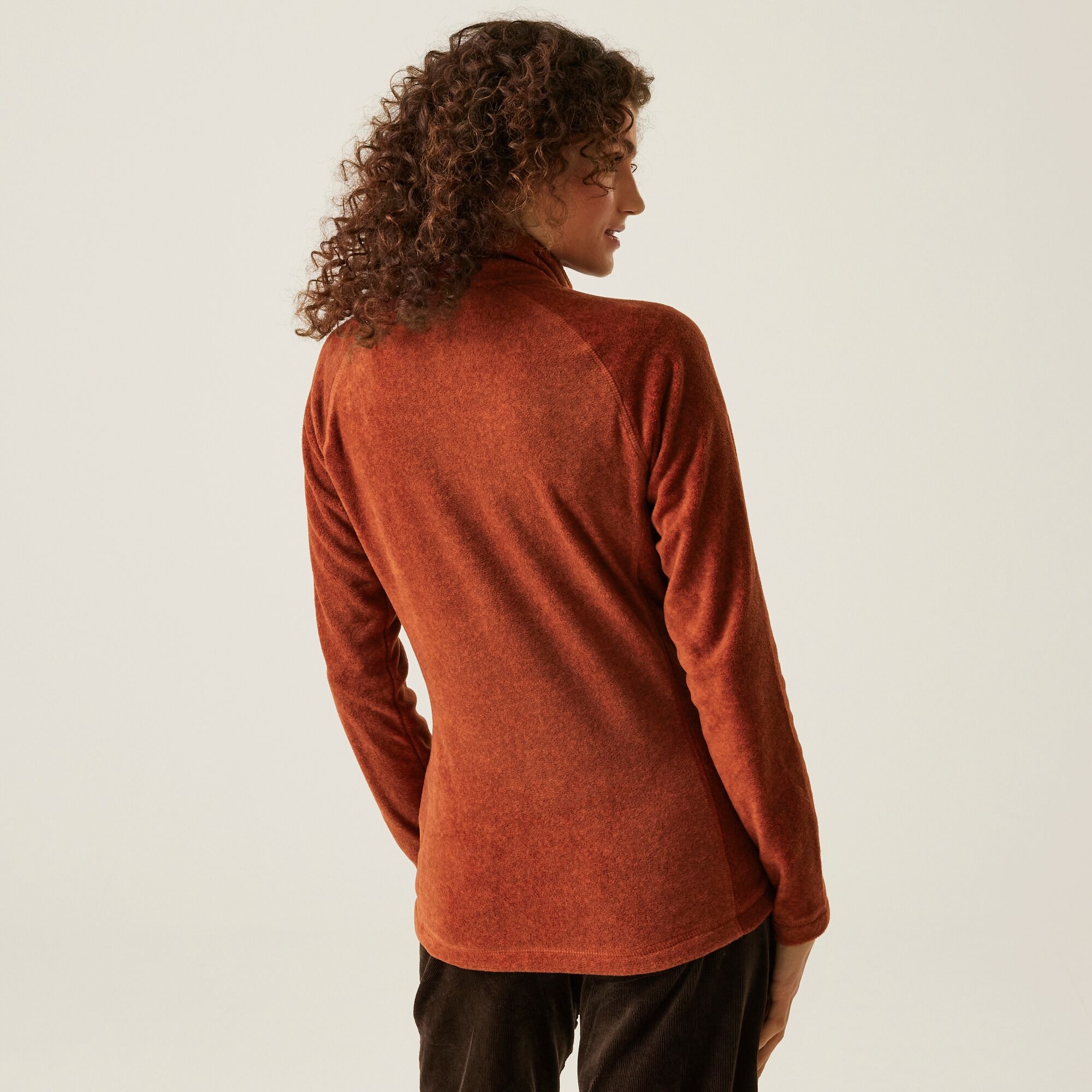 Women's Mayse Full Zip Fleece | Red Ochre