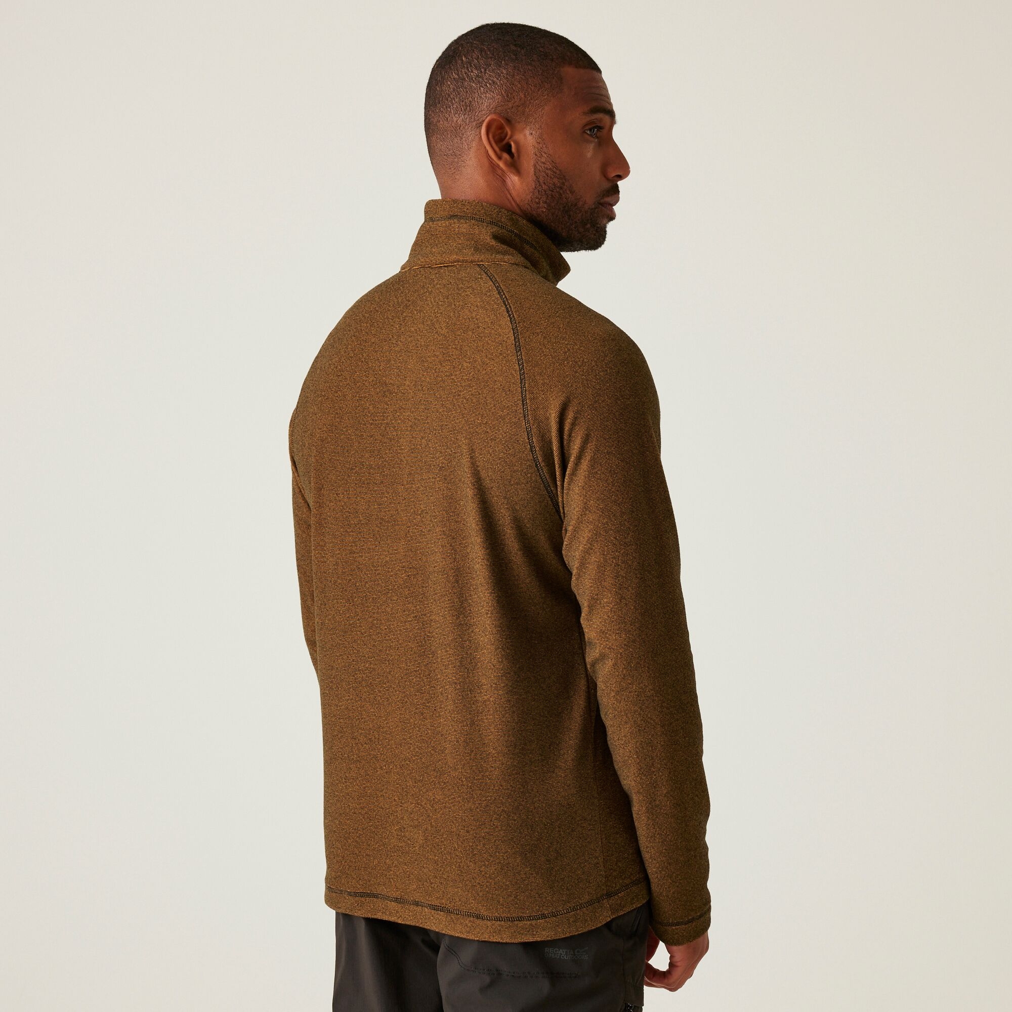 Men's Montes Lightweight Half Zip Fleece | Fox Black
