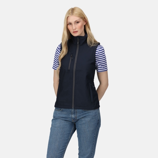 Women's Honestly Made Softshell Bodywarmer | Navy