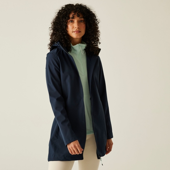 Women's Carisbrooke Softshell Jacket | Navy Aruba Blue