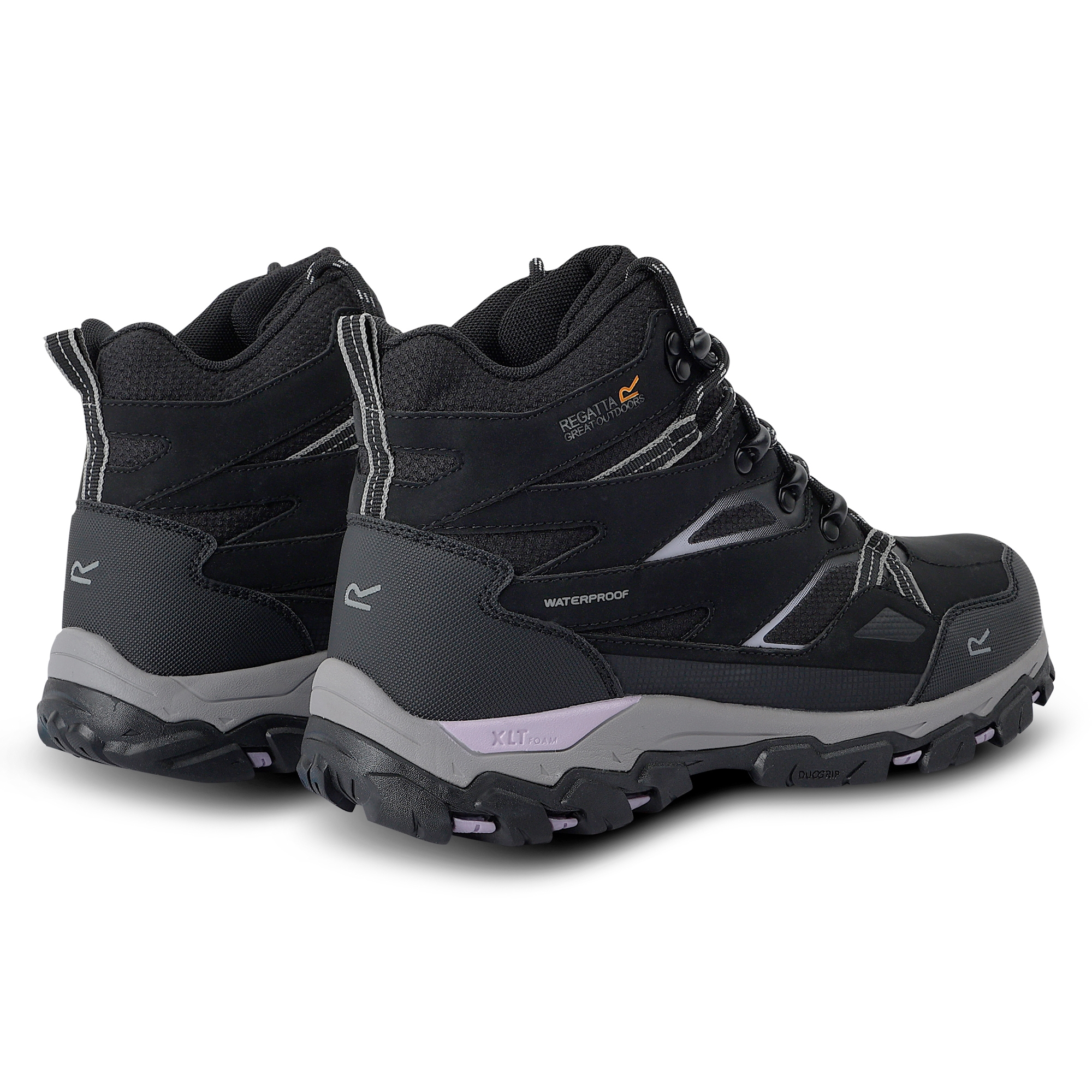 Women's Holcombe III Walking Boots | Black Purple Sage