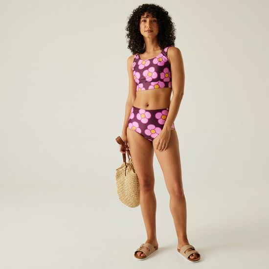 Orla Kiely Reversible Bikini Set | Spinning Flower Morello