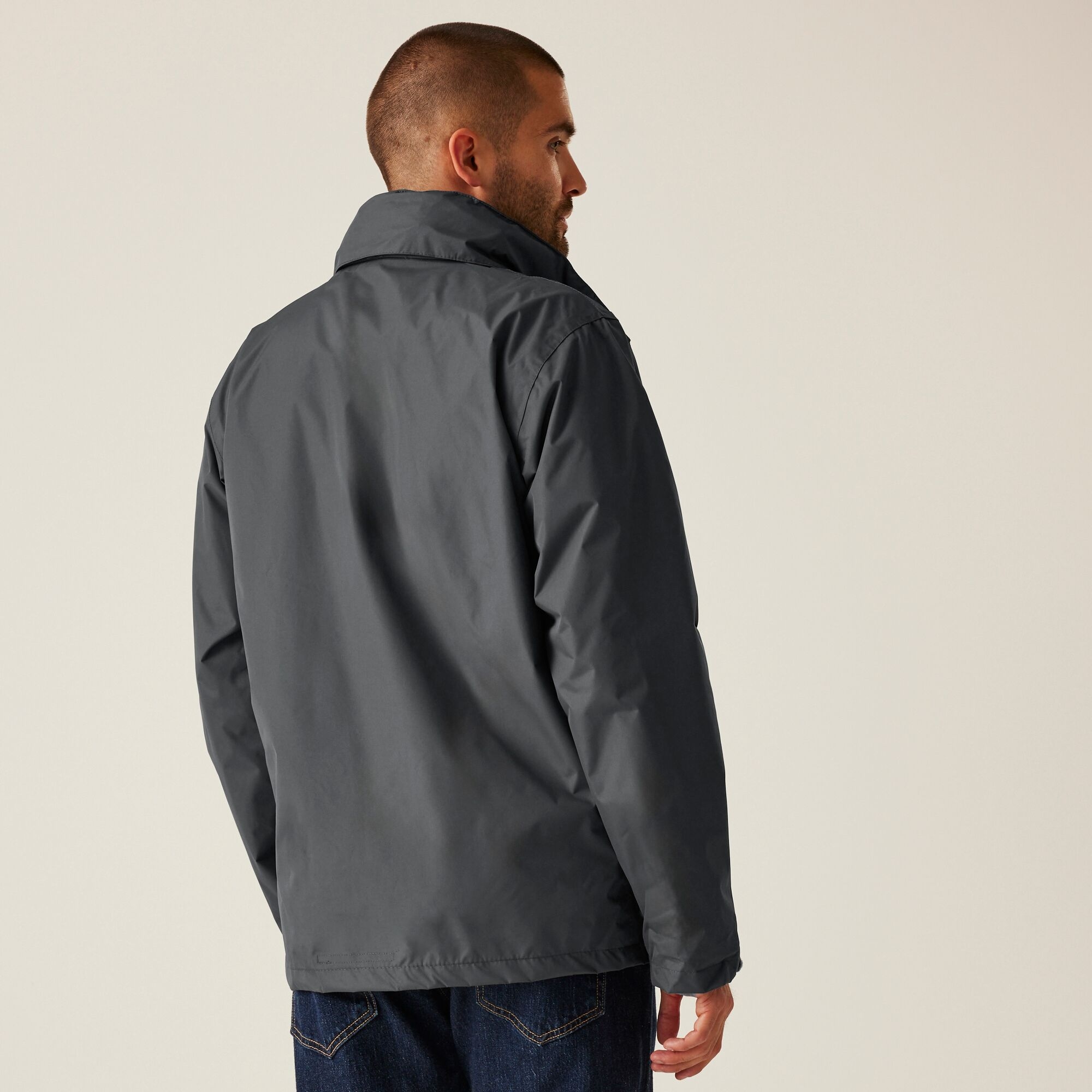 Men's Classic Waterproof 3 in 1 Jacket | Seal Grey