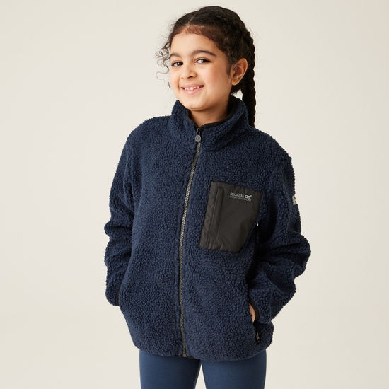 Kids' Frankie Full Zip Fleece | Navy