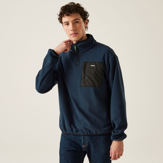 Men's Frankie Half Zip Fleece | Navy