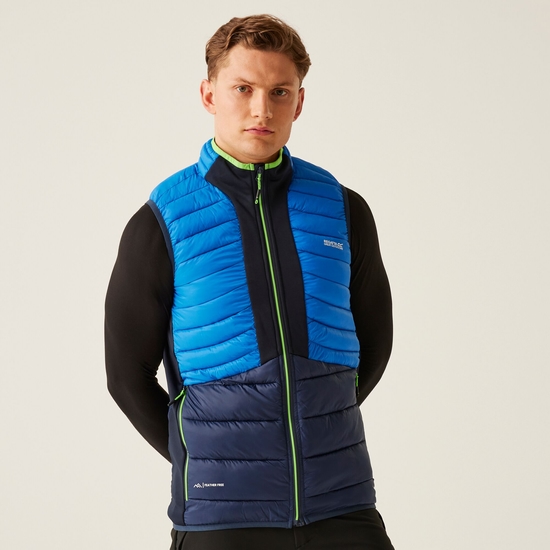 Men's Leedre Hybrid Gilet | Olympian Blue Navy