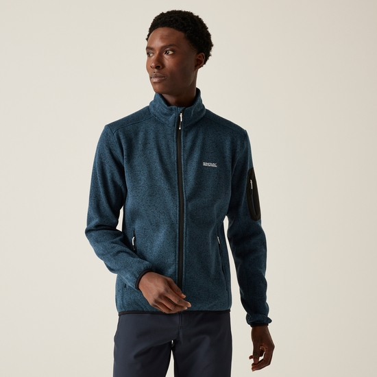 Men's Newhill Full Zip Fleece | Moonlight Denim