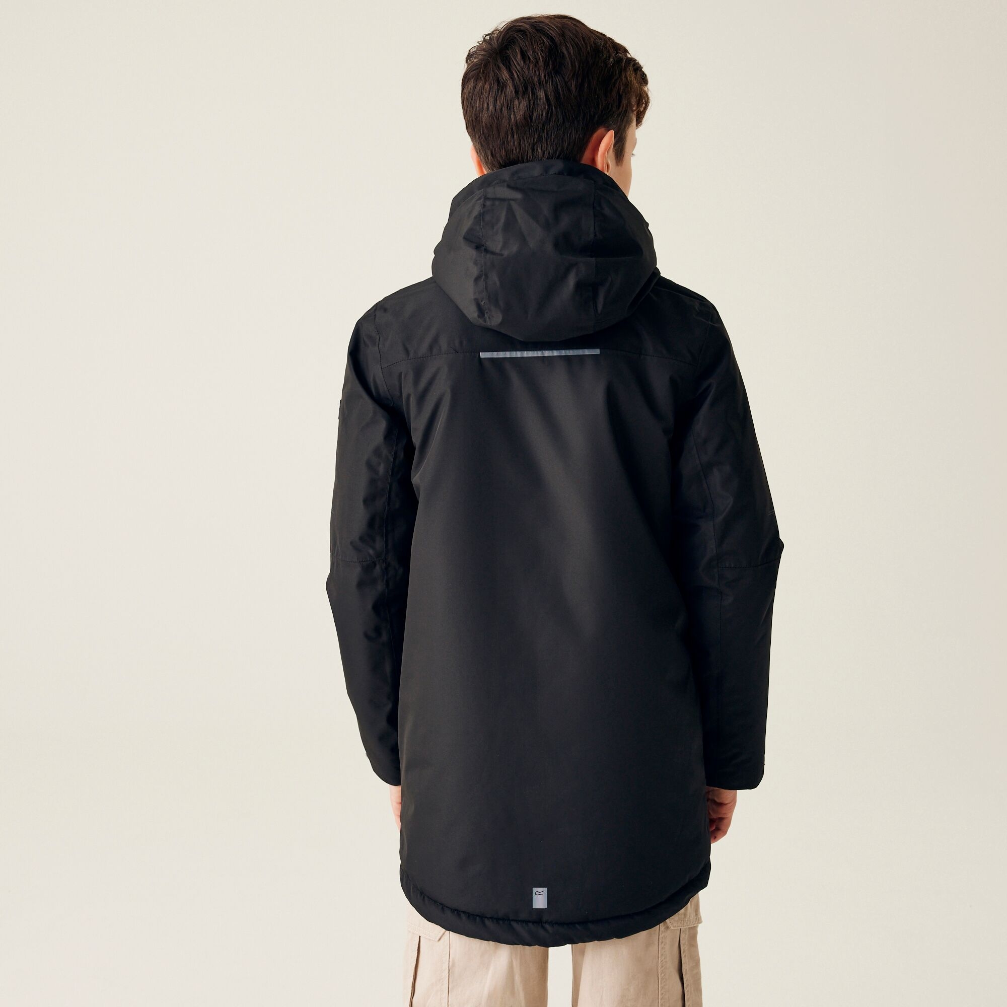 Kids' Farbank Waterproof Jacket | Black Oat