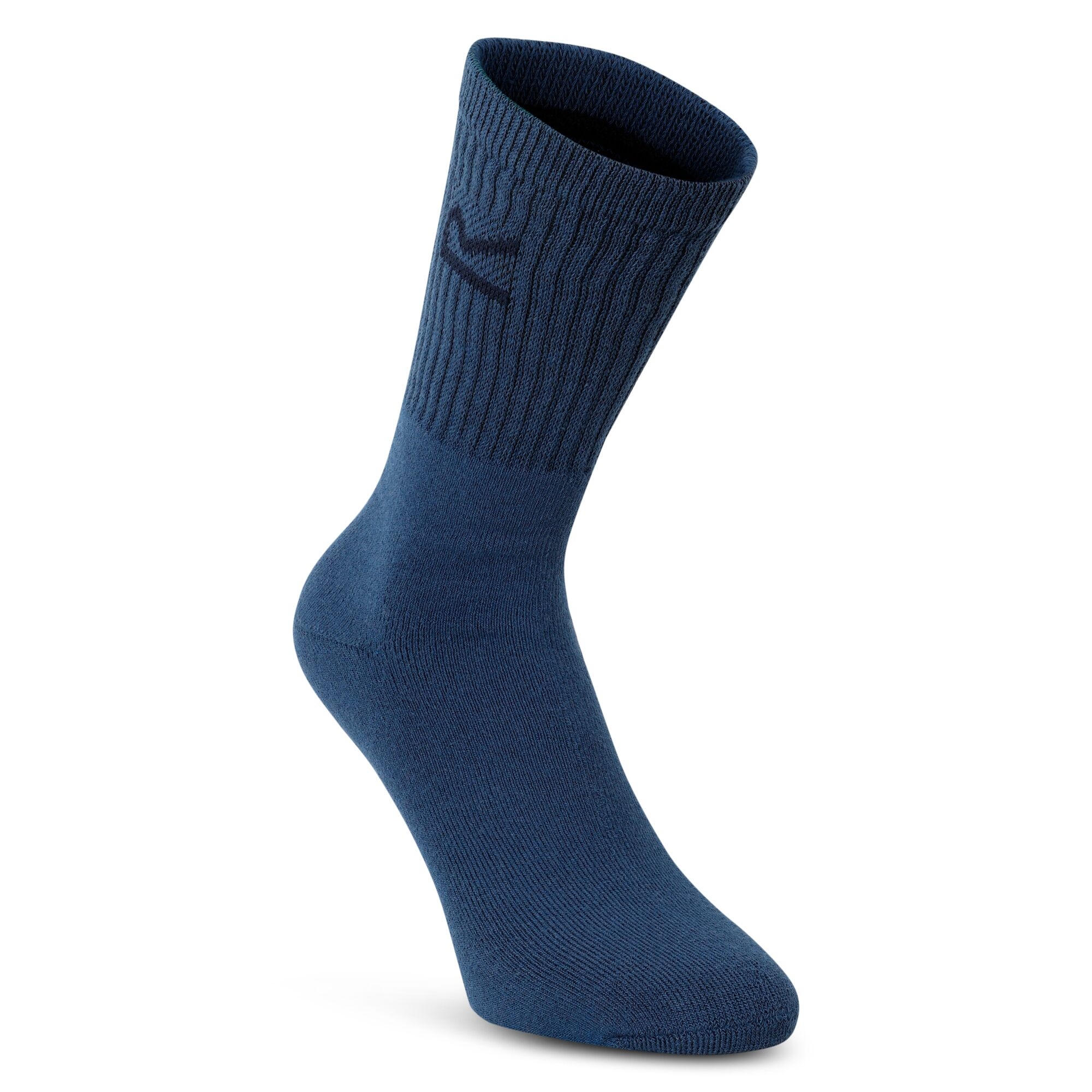 Mens 3 Pack Sock In A Box | Navy Marl