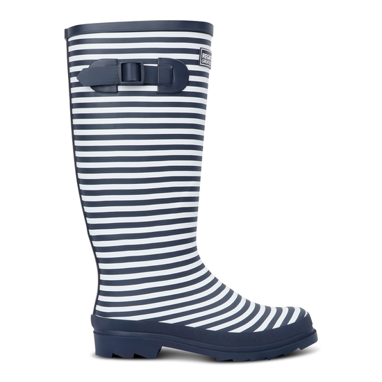 Women's Fairweather III Wellies | Navy White Stripe