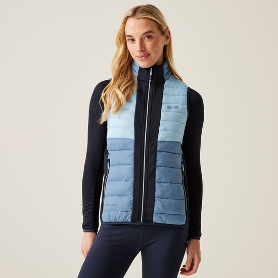 Women's Leedre Hybrid Bodywarmer | Navy Coronet Blue