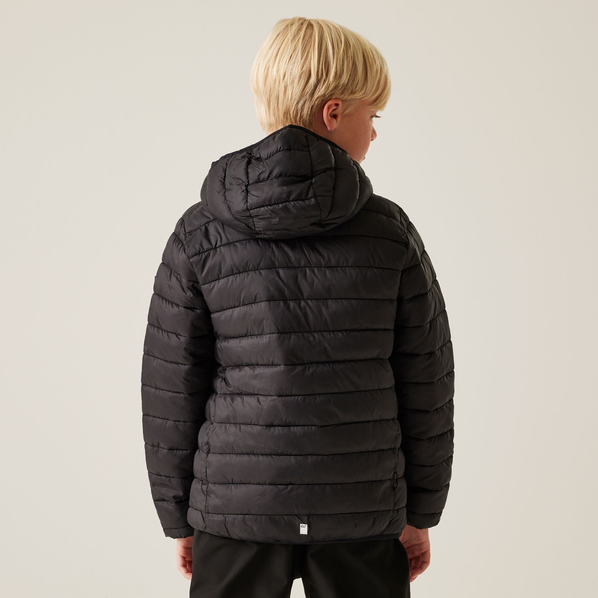 Kids' Hooded Marizion Padded Jacket | Black