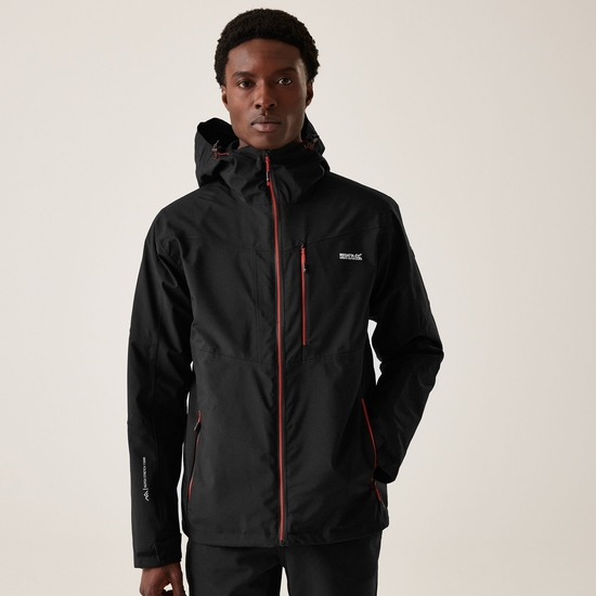 Men's Wentwood IX 3-in-1 Jacket | Black Black Red Ochre