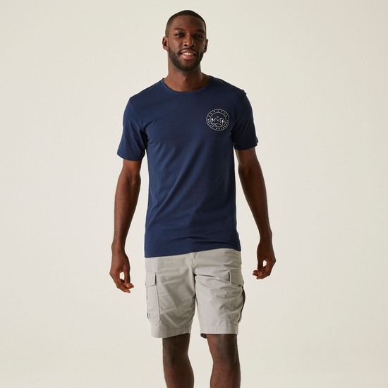 Men's Cline IX T-Shirt | Navy For Every Adventure