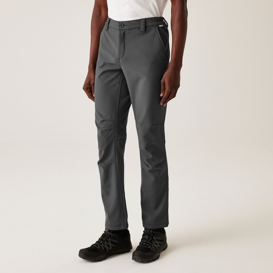 Men's Fenton Softshell Walking Trousers | Seal Grey