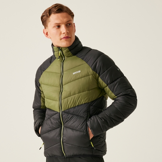 Men's Dalent Padded Jacket | Nephrite Green Black