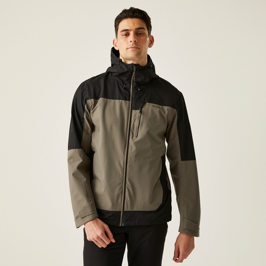 Men's Highton IV Stretch Waterproof Jacket | Treetop Black