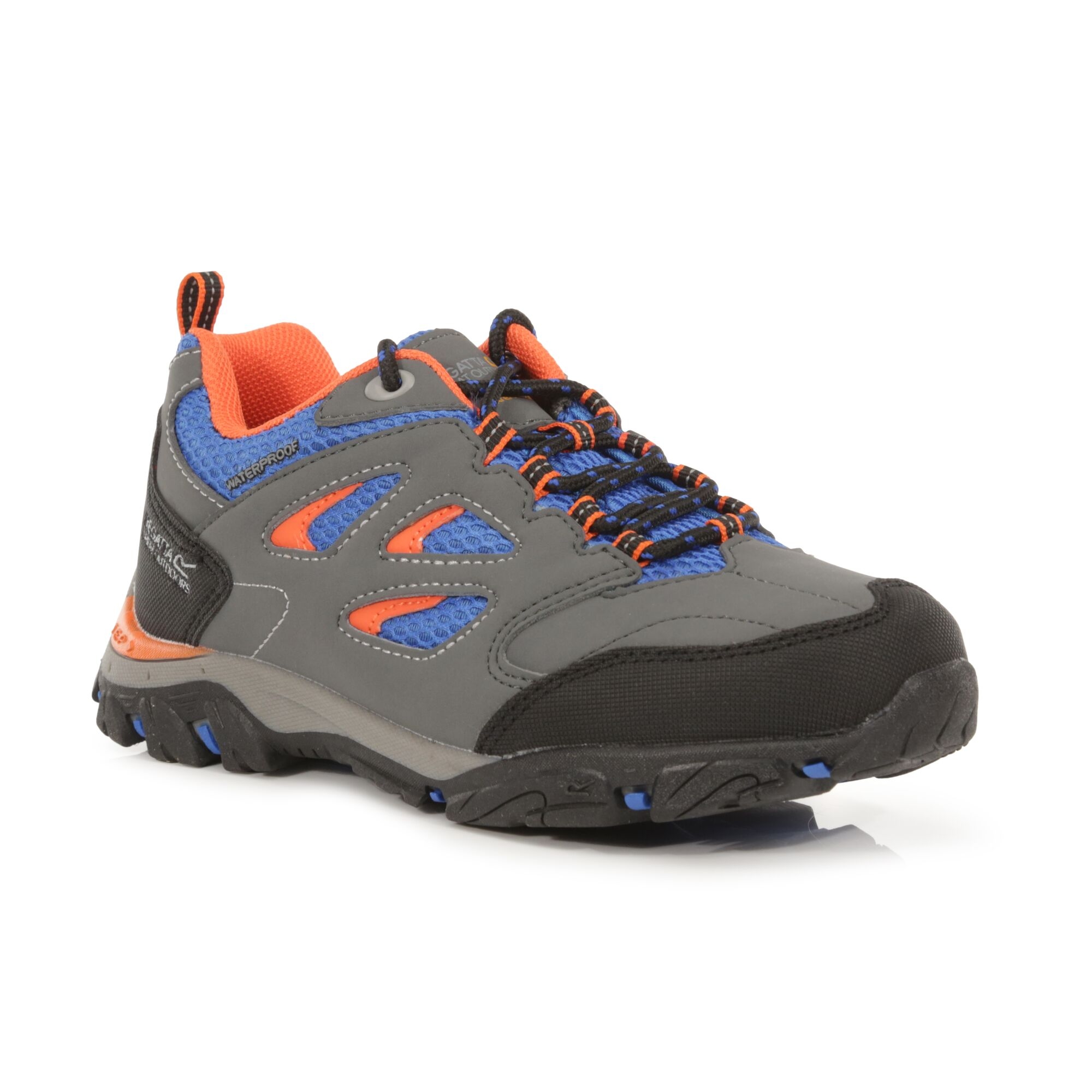 Kids' Holcombe Waterproof Low Walking Shoes | Briar Blaze Orange