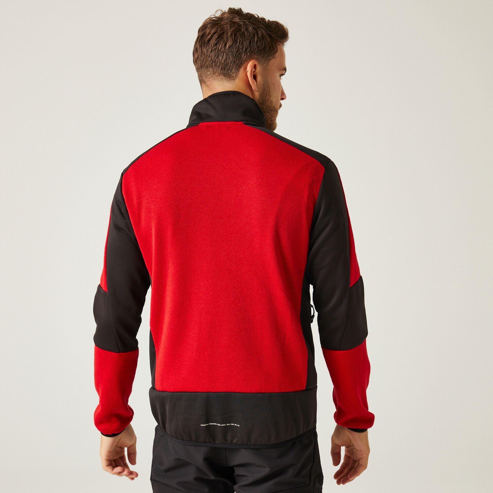 Men's E-Volve Stretch Midlayer | Classic Red Black