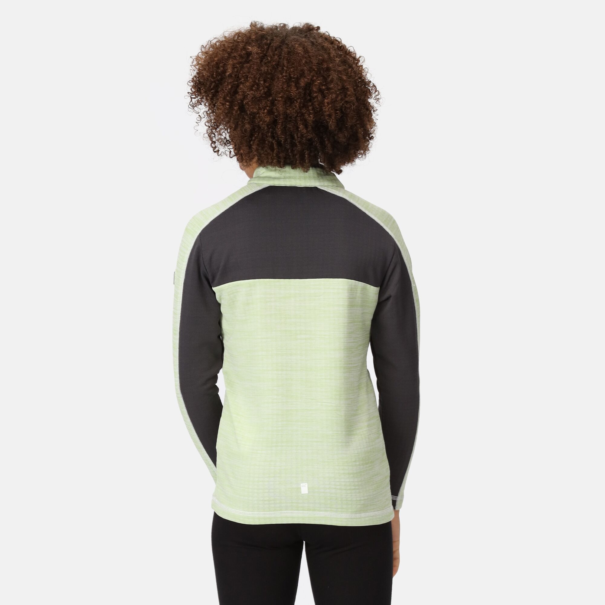 Kids' Hewley Fleece | Quiet Green Seal Grey
