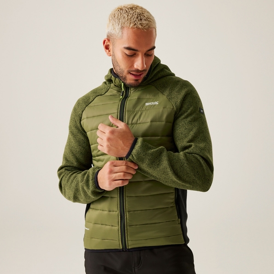 Men's Newhill Hybrid Jacket | Nephrite Green Black