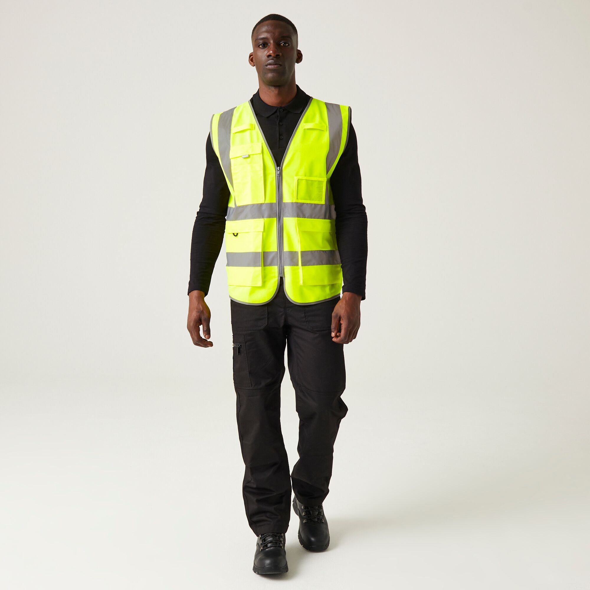 Men's Pro HI-VIS Executive Vest | Yellow