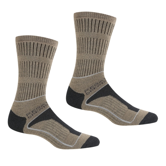 Womens 2 Pack Samaris 3 Season Sock | Moccasin Briar
