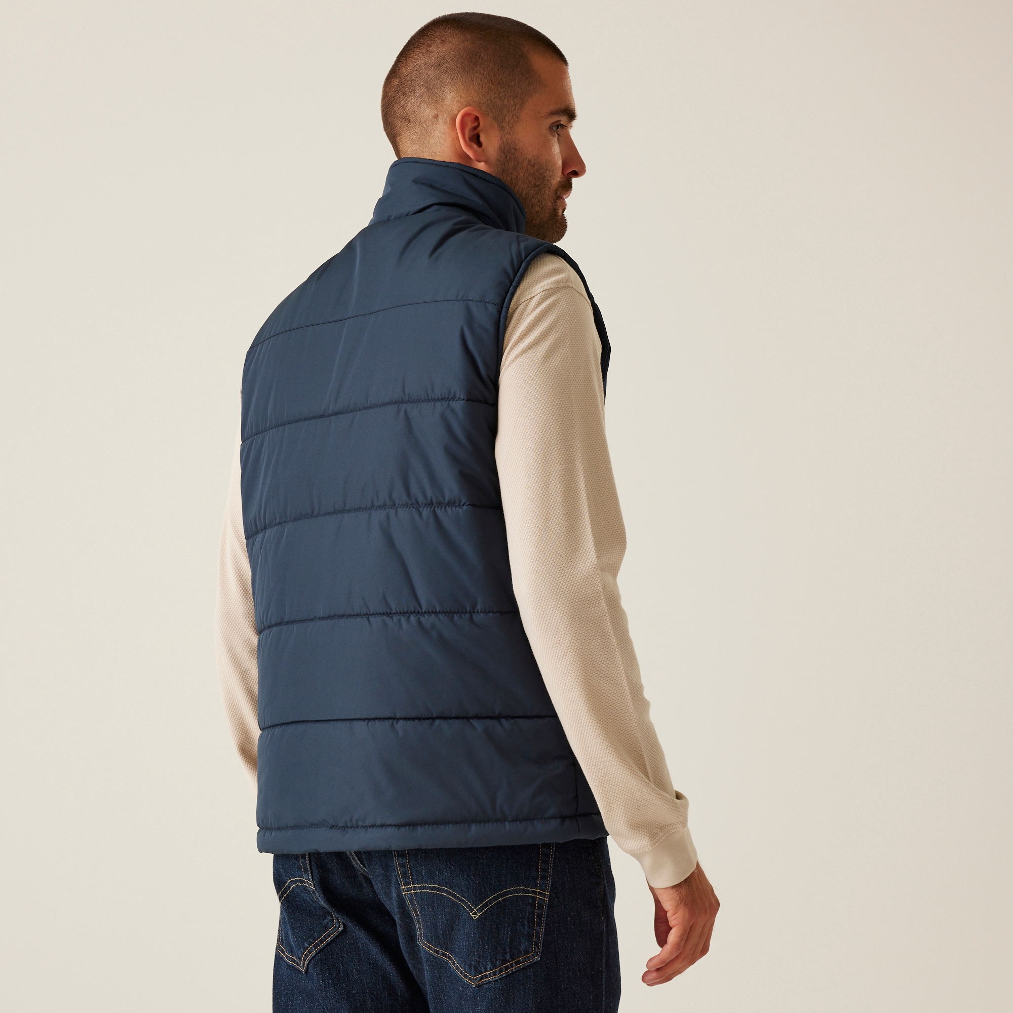 Men's Altoona Insulated Quilted Gilet | Navy